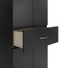Black Wayfair Basics Storage Cabinet K7817