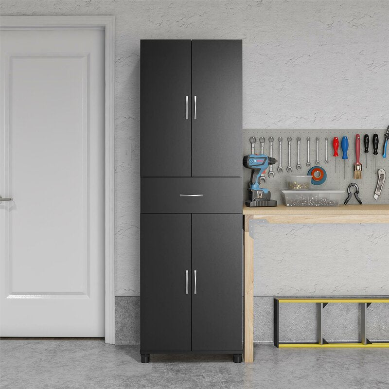 Black Wayfair Basics Storage Cabinet K7817