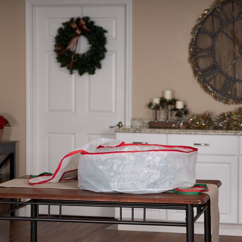 8 H x 24 W x 24 D Wreath Storage