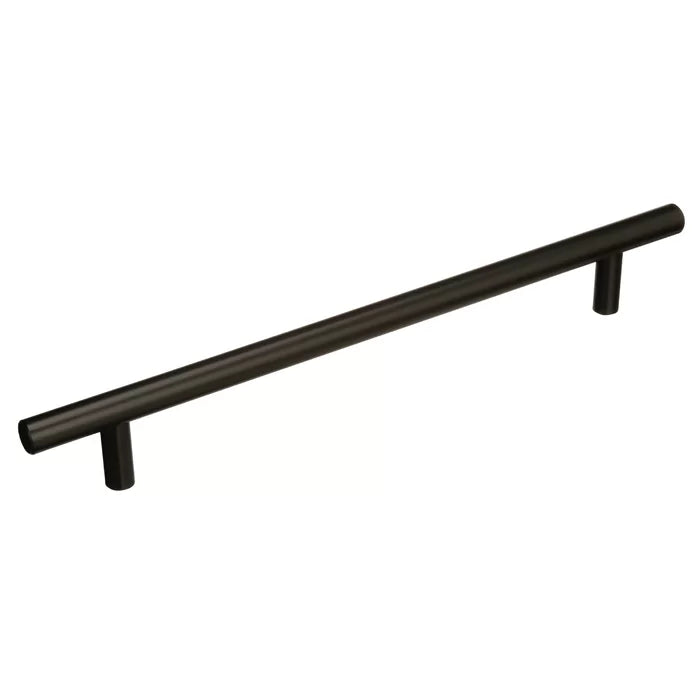 Black Bronze Angelica 7 9/16" Center to Center Bar Pull, (Set of 4)