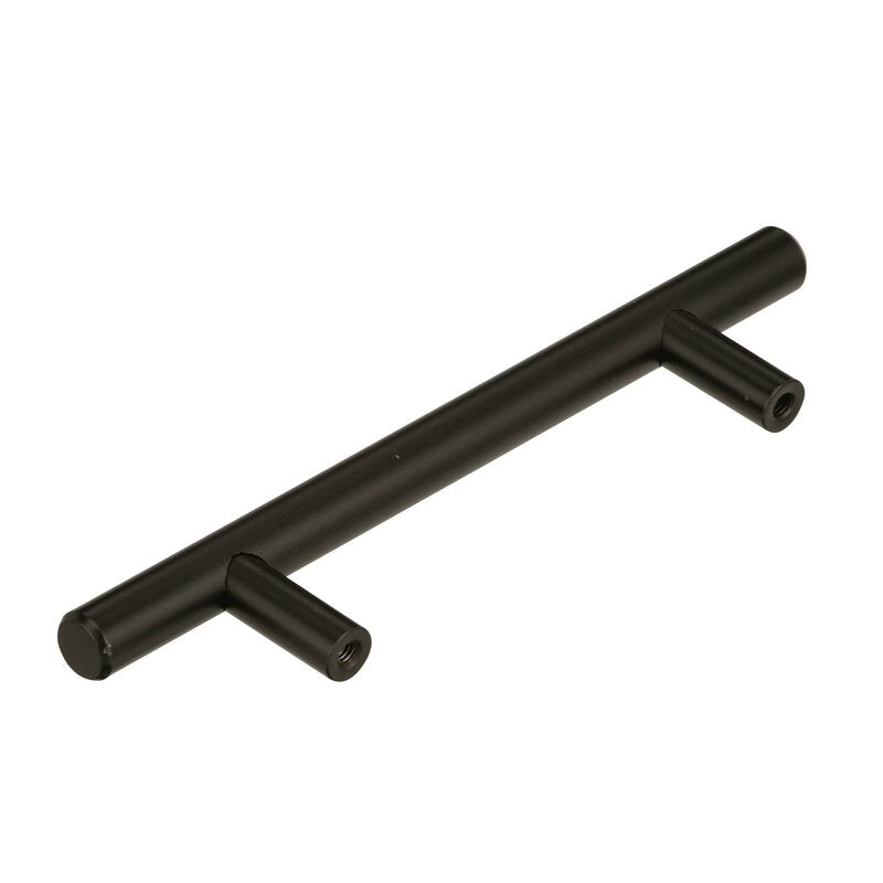 Black Bronze Wayfair Basics® Cabinet 5 1/16" Center Bar Pull Multipack (Set of 10) ts505