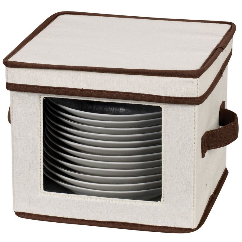 Wayfair Basics Dessert Plate & Bowl Storage Chest TS101
