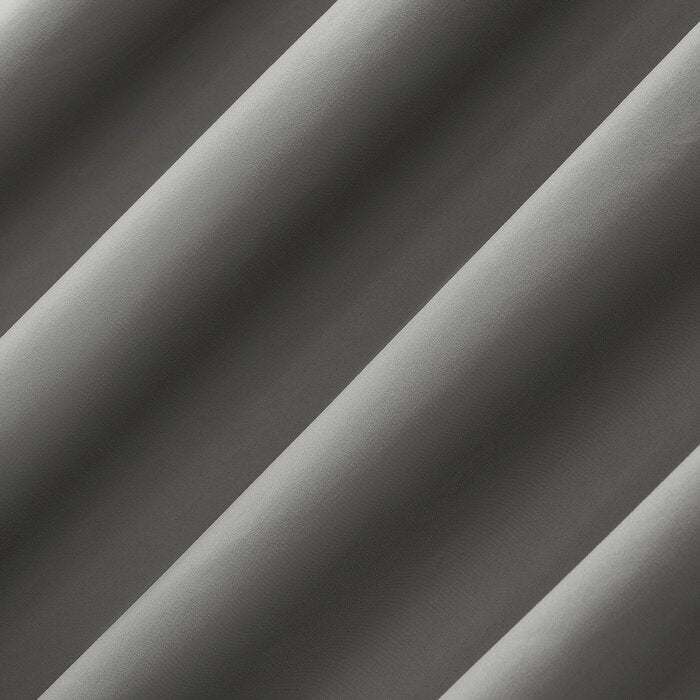 40" W x 96" L Solid Blackout Thermal Backstab Curtain Panel, (Set of 3)
