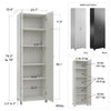 White Wayfair Basics® Springboro 74