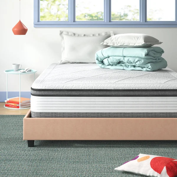 Wayfair Sleep™ 12" Firm Pillow Top Hybrid Mattress queen