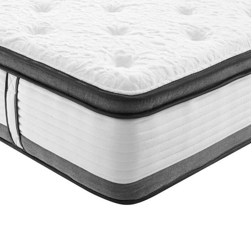 Wayfair Sleep 12" Medium Plush Hybrid Mattress queen
