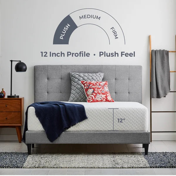 Wayfair Sleep™ 12" Plush Gel Memory Foam Mattress full