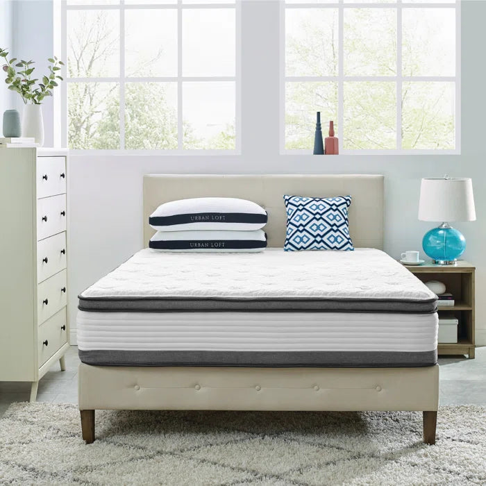 12" Twin Plush Hybrid Mattress