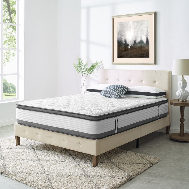 12" Plush Hybrid Mattress, Twin