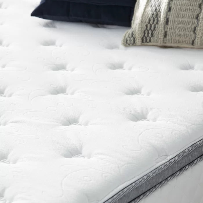 13" Plush Pillow Top Innerspring Mattress, Queen
