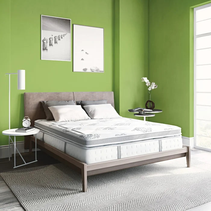 14" King Medium Plush Hybrid Mattress