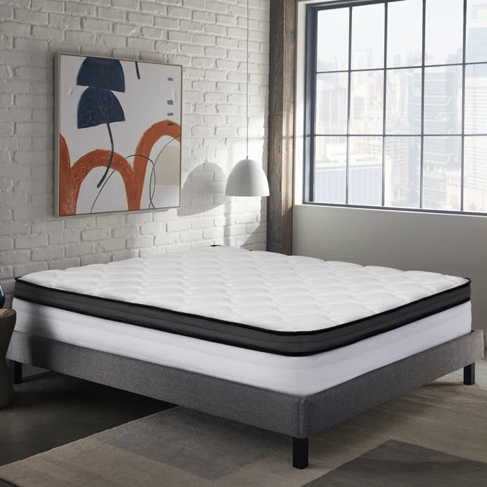 14" Plush Hybrid Mattress, Queen