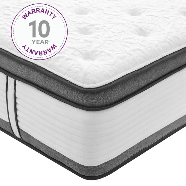 Wayfair Sleep™ 14" Plush Hybrid Mattress king