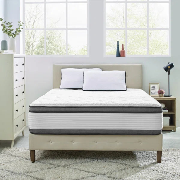 Wayfair Sleep™ 14" Plush Hybrid Mattress king