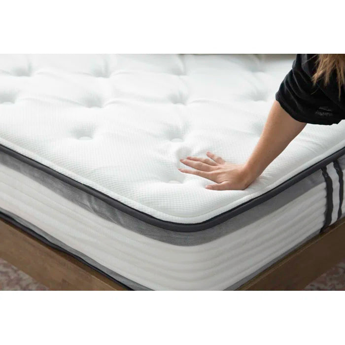 14" Twin Plush Hybrid Mattress
