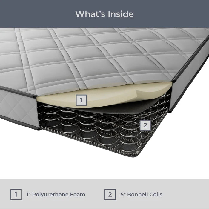 6" Firm Innerspring Mattress, Twin