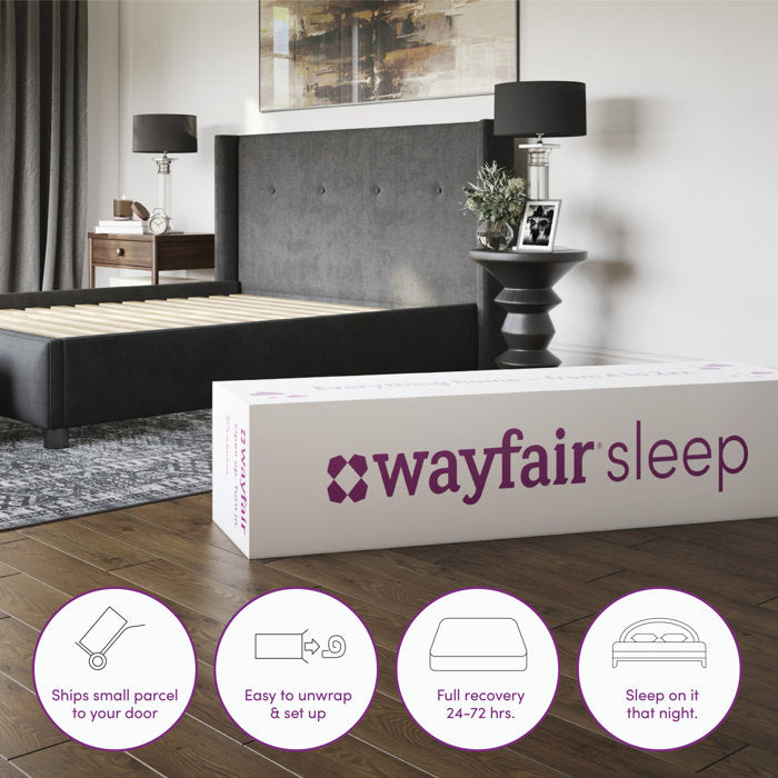 10.5" Plush Hybrid Mattress, Twin XL