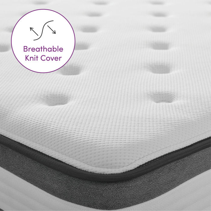 10.5" Plush Hybrid Mattress, Twin XL