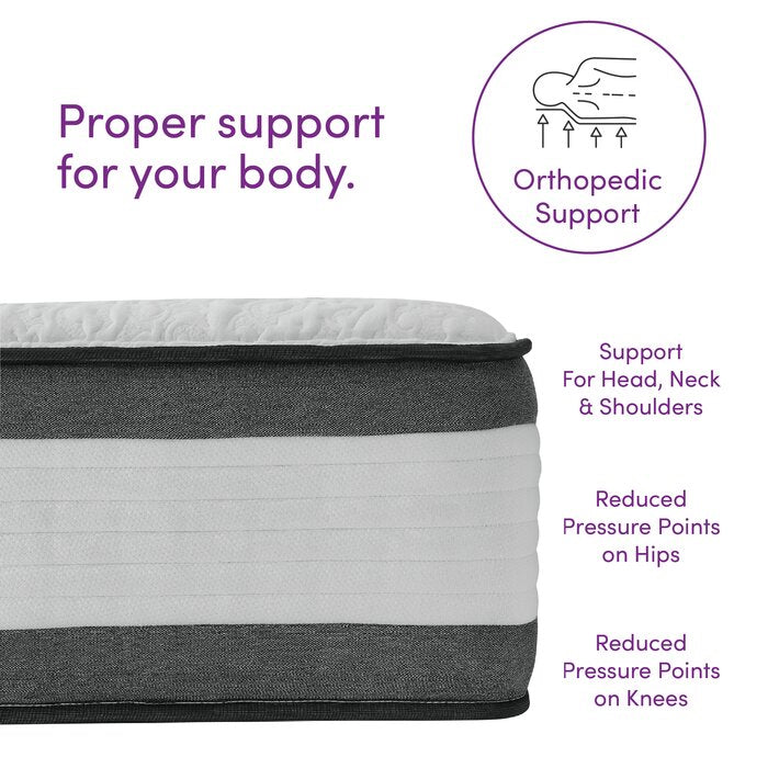 12" Medium Hybrid Mattress, Queen