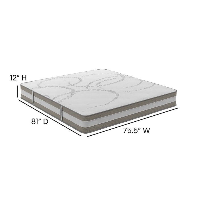 12" Medium Innerspring Mattress King