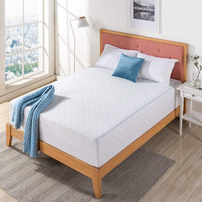 13.5'' Medium Cooling Gel Memory Foam Mattress, Queen