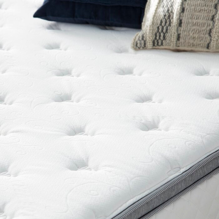 13" Plush Pillow Top Innerspring Mattress, Queen