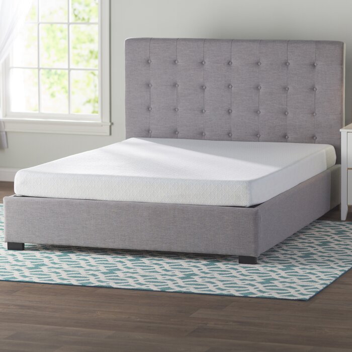 6" Queen Medium Cooling Gel Memory Foam Mattress