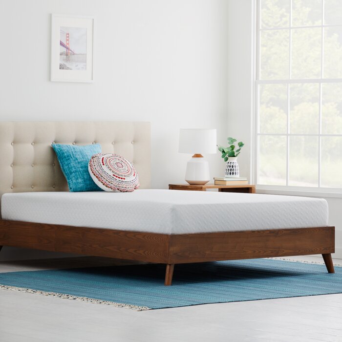 8" Firm Gel Memory Foam Mattress, Queen