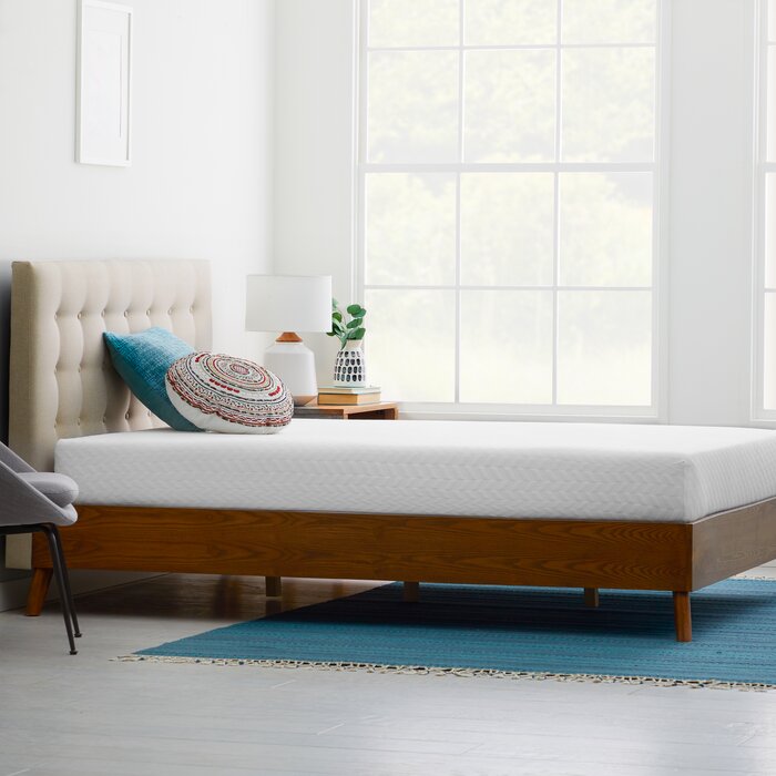 8" Firm Gel Memory Foam Mattress, Queen