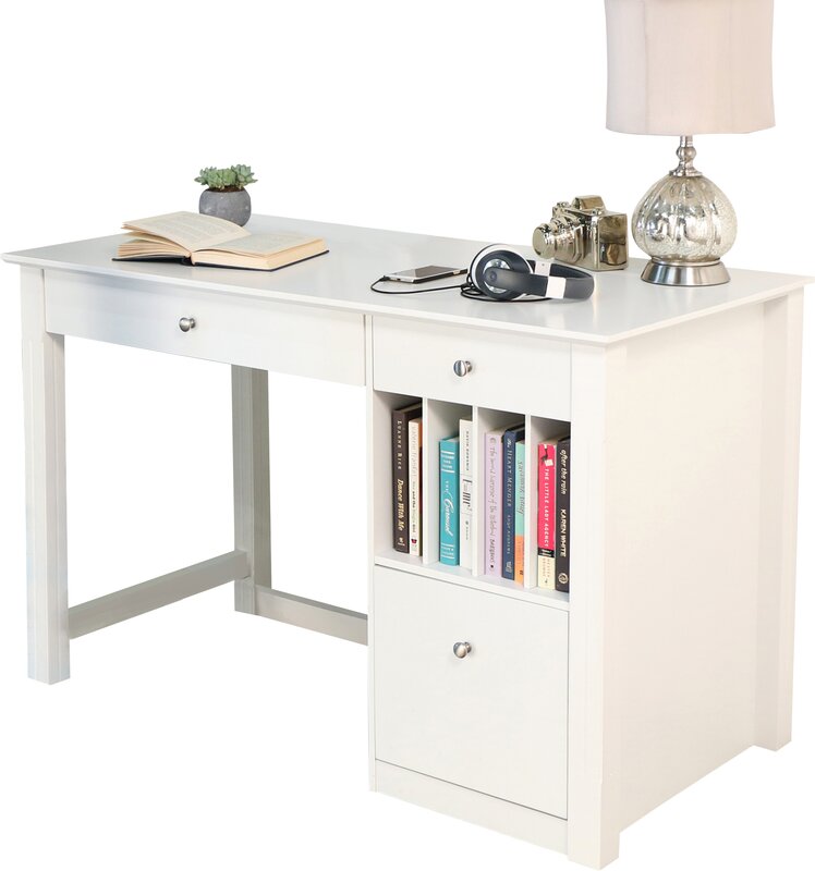 White Weldon Computer Desk QL238