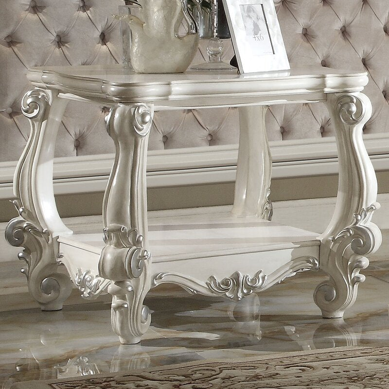 Bone White Welton 2 Piece Coffee Table Set CL889
