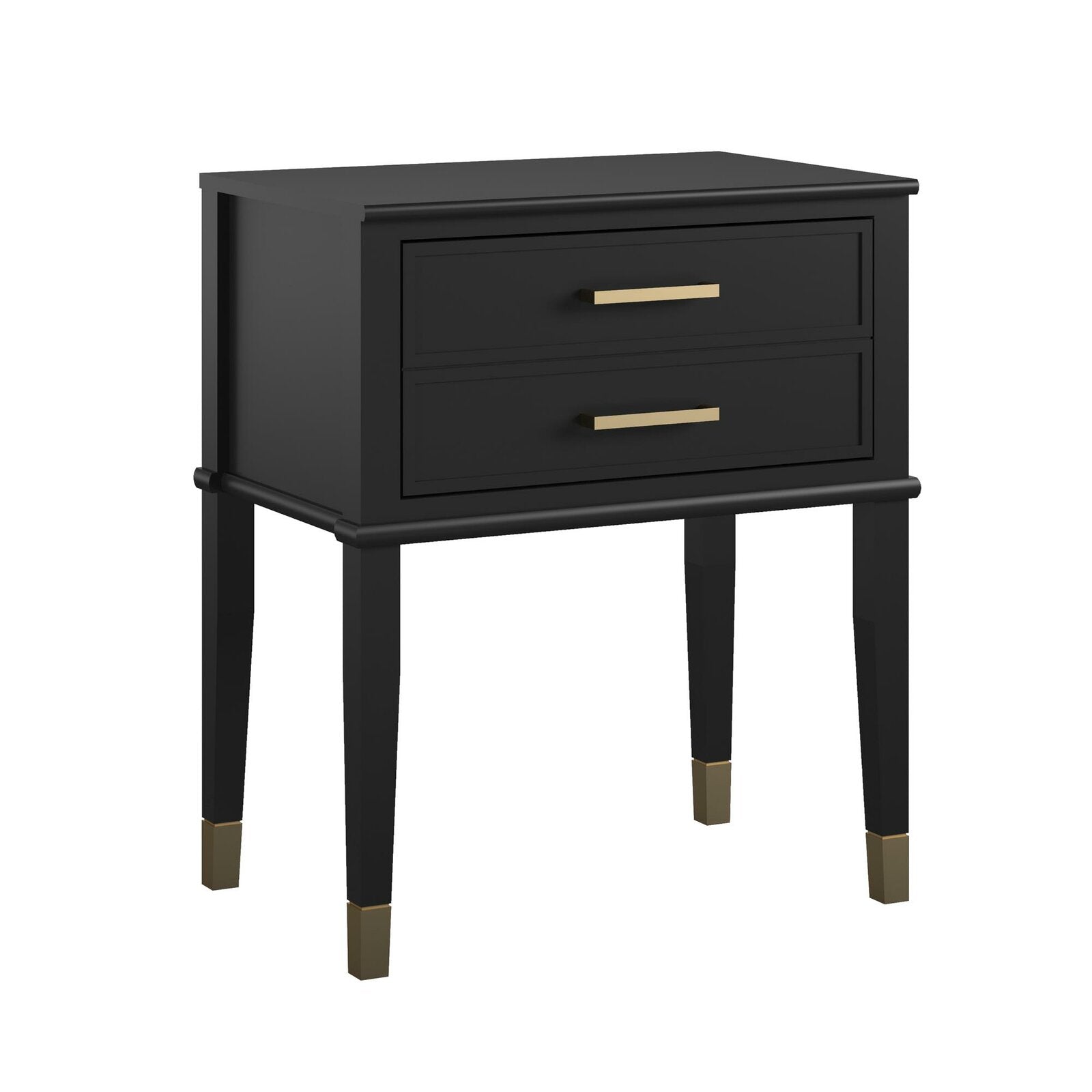 Black Westerleigh 1 - Drawer Nightstand AH240
