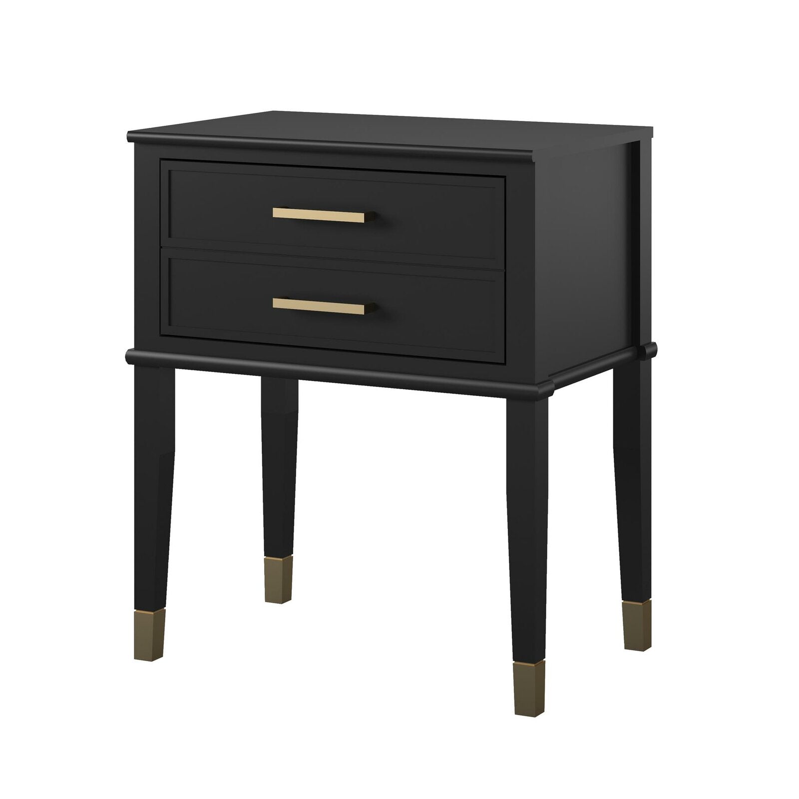 Black Westerleigh 1 - Drawer Nightstand AH240