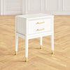 White Westerleigh 28.1'' Tall 1 - Drawer Nightstand