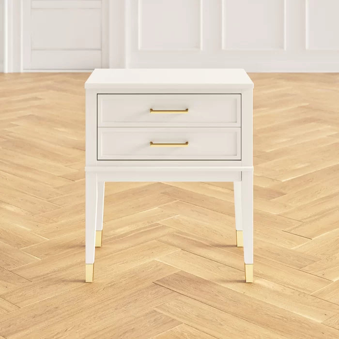 White Westerleigh 28.1'' Tall 1 - Drawer Nightstand