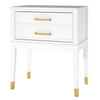 White Westerleigh 28.1'' Tall 1 - Drawer Nightstand