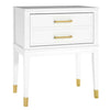 White Westerleigh 28.1'' Tall 1 - Drawer Nightstand