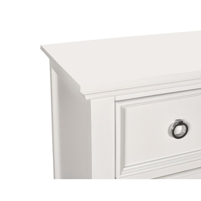 Westhampton 5 Drawer Chest, White TTR393