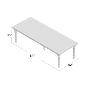 Westhoff Extendable Solid Wood Dining Table