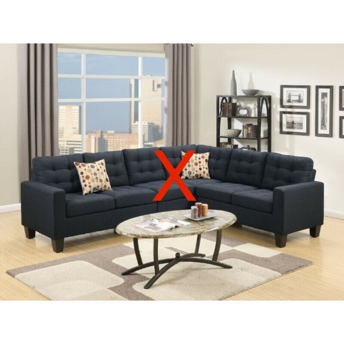 Westwick Microfiber/Microsuede Reversible Sectional Pieces