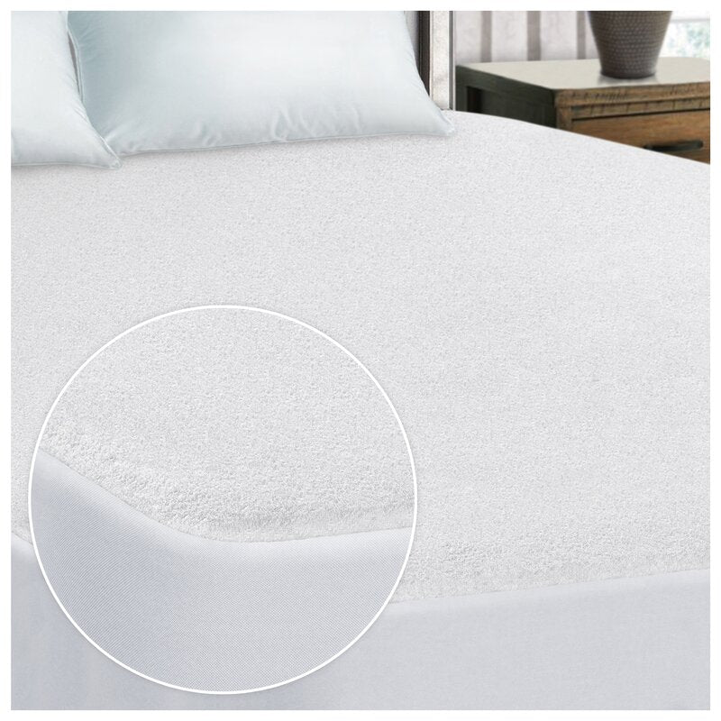 Whatley Hypoallergenic and Waterproof Fitted Mattress Protector, B16-DS112