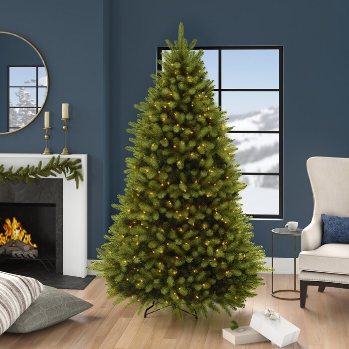 7.5' Dunhill Fir Artificial Christmas Tree with 600 Clear Lights (#K6275)