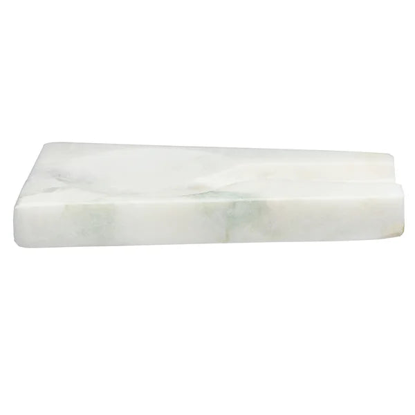 White Marble Spoon Rest