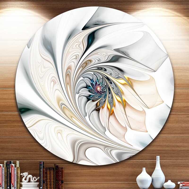 White Stained Glass Art - Print (AS-IS)