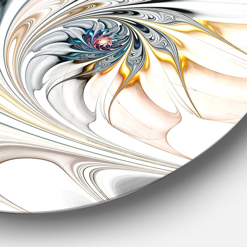 White Stained Glass Art - Print (AS-IS)
