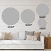 White Stained Glass Art - Print (AS-IS)