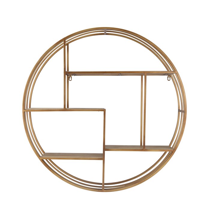 Whitten 4 Piece Circle Accent Shelf #LX3068