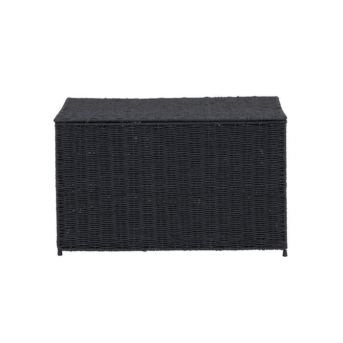 Black Wicker Box #HA766