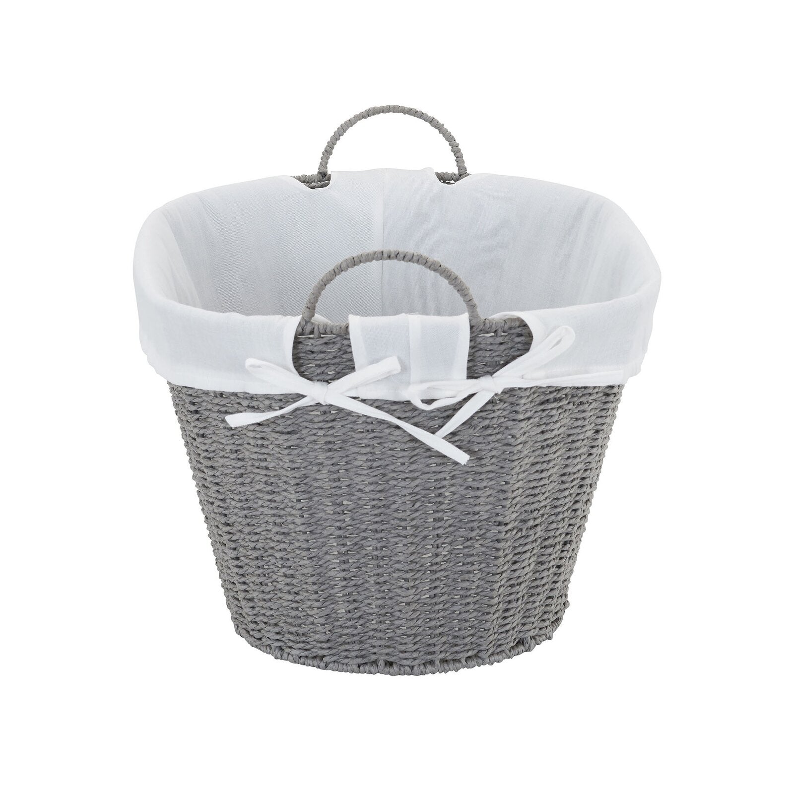 Wicker Paper Rope Laundry Basket EJ608