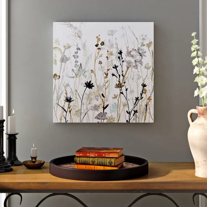 16" H x 16" W x 1.5" D Wildflower Mist II - Painting